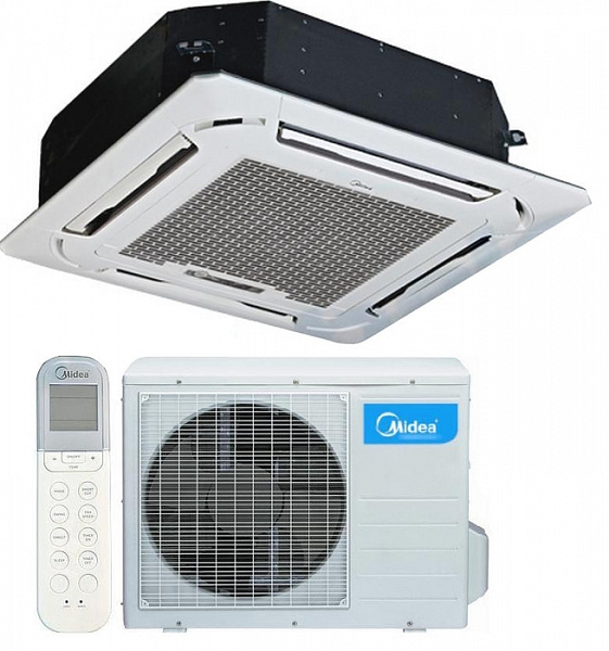 Кондиционер кассетный Midea MCD-24HRN1-Q/MOU-24HN1-Q